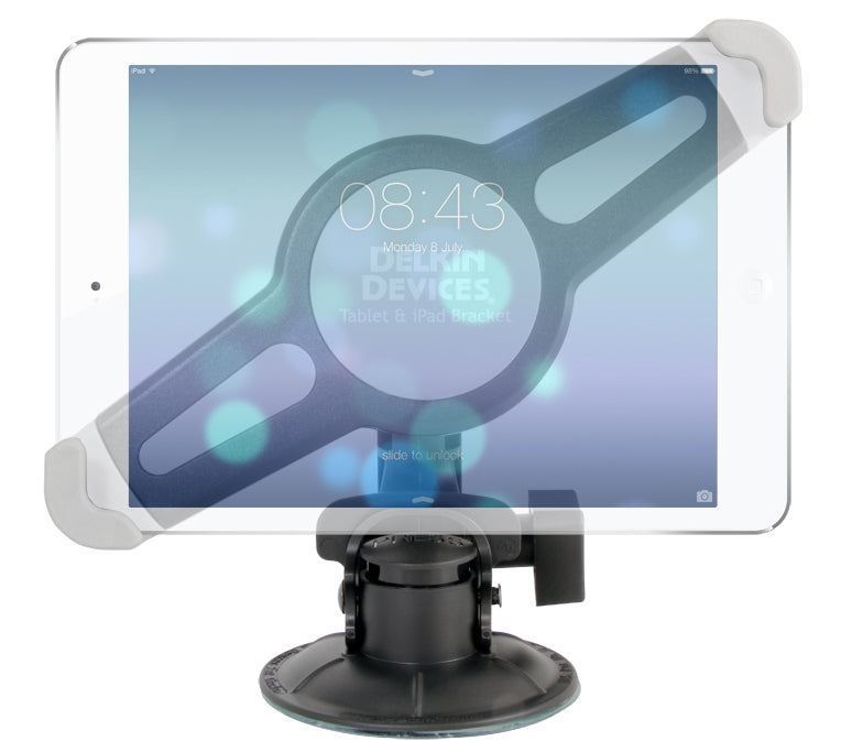 Fat Gecko Suction Cup Mount with Tablet / iPad Bracket