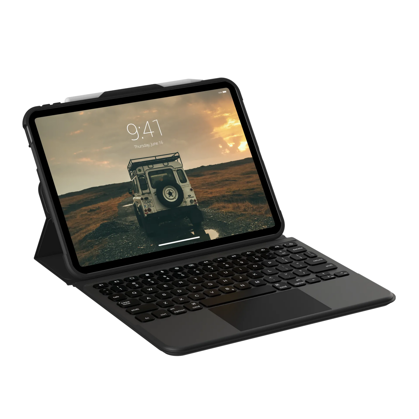 Rugged Bluetooth Detachable Keyboard with Trackpad & Backlit Keys iPad 10.9" (10th Gen, 2022) Case