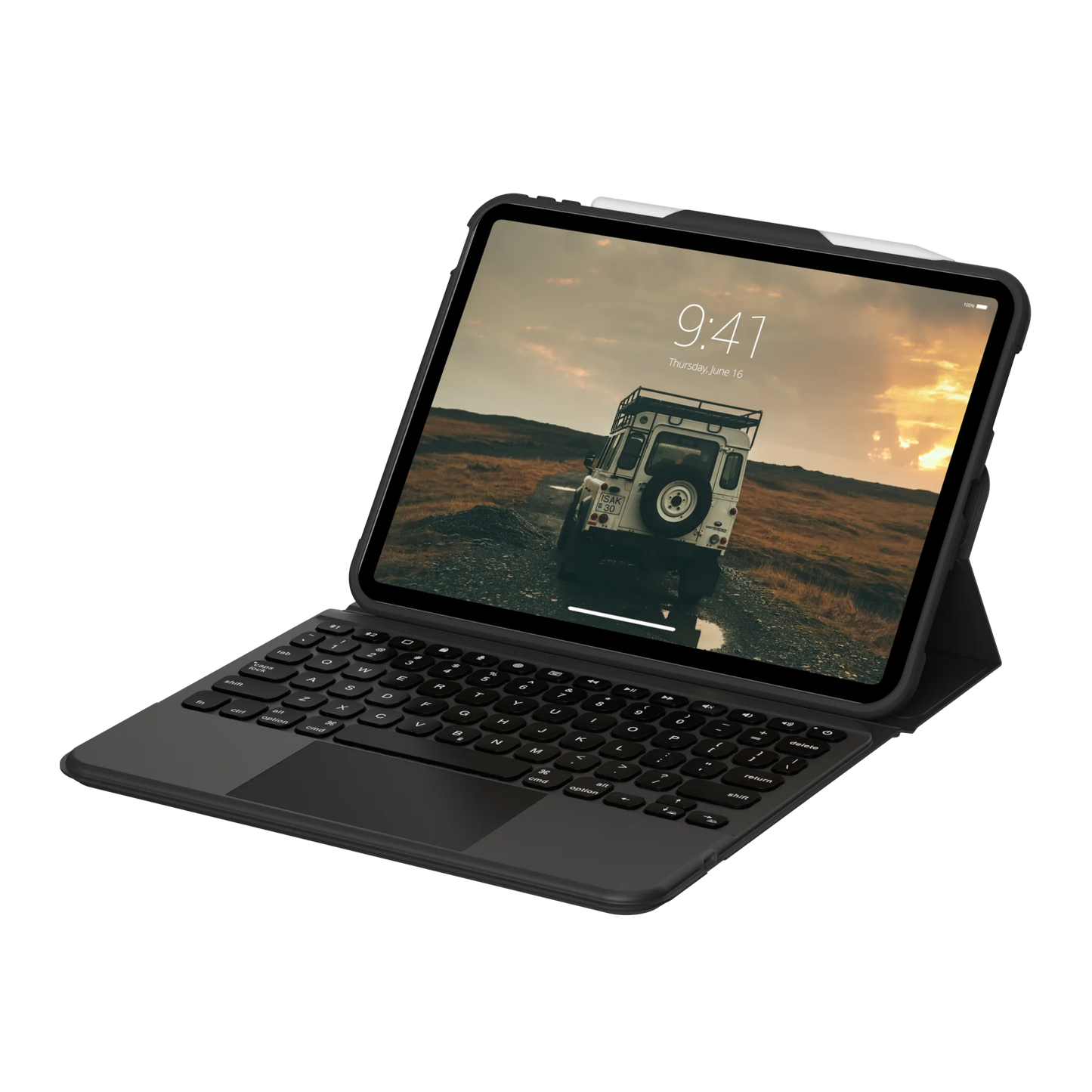 Rugged Bluetooth Detachable Keyboard with Trackpad & Backlit Keys iPad 10.9" (10th Gen, 2022) Case