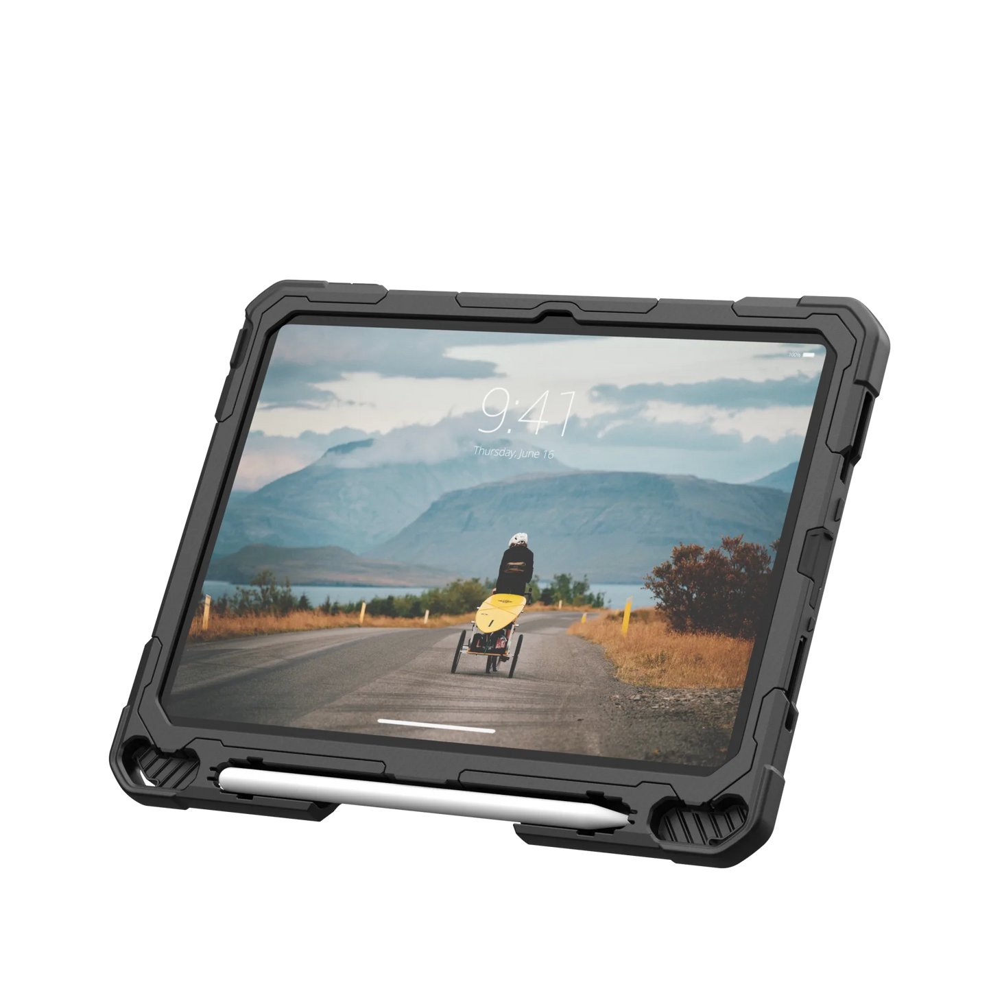 Plasma Series iPad 10.9" (10th Gen, 2022) with Kickstand & Handstrap Case